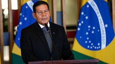 Ex-vice-presidente da República e atual senador (Republicanos-RS), Hamilton Mourão